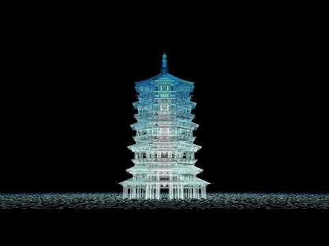 Rhino + Grasshopper Animation | Pagoda of Fogong Temple