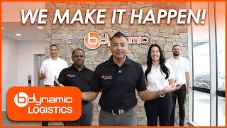 Our Promise to You | Experience. Innovation. Excellence. | B dynamic Logistics