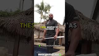 Rampage Jackson gets his phone HACKED 😭 #rampagejackson #kickstreaming #kickstreamer