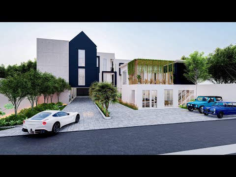 SABI Cafe & Dormitory Lumion 11.5 Animation Rendering