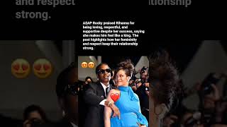 Rihanna mastered love and loyalty 💞#Rihanna #ASAPRocky #PowerCouple #FeminineEnergy #LoveGoals
