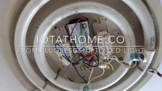 IOTATHOME.CO: From fluorescent to LED light, remote control via phone