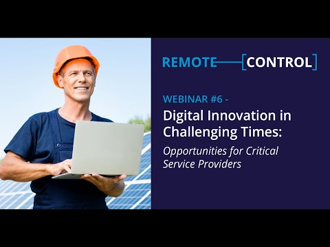 Digital Innovation in Challenging Times: Opportunities for Critical Service Providers