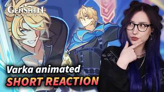 VARKA LORE?!! "Another Prologue" Animated Short REACTION | Genshin Impact