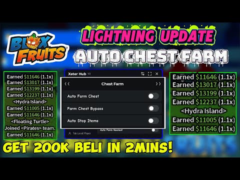 [UPDATE 27] Auto Farm Chest Update | NEW Blox Fruits Script Summer Event - Keyless