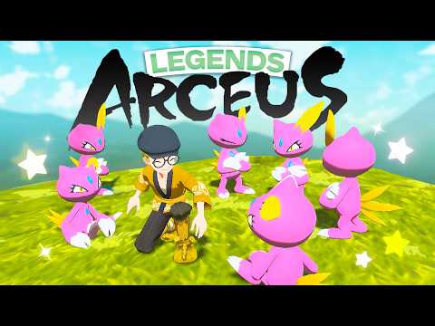 Shiny Hunting in Pokémon Legends Arceus!