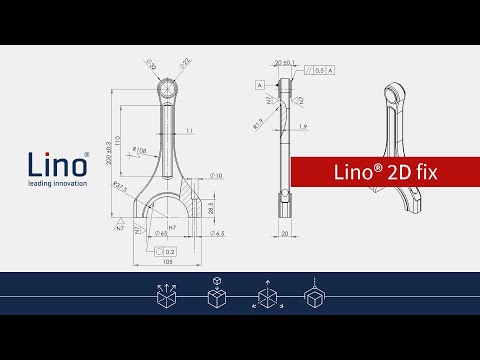 Lino® 2D fix - The Drawing Automation for Solidworks®