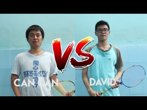 Can Can VS David ( Saigo Espoir Project Badminton Tournament )