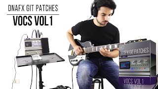 Harley Benton DNAfx GiT / Advanced / Flamma FX100 Patches | Vocs vol1 | Playthrough