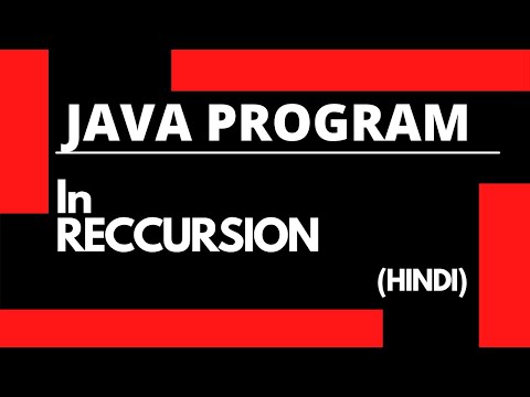 How to write Fibonacci Series in Java using Recursion (Hindi)