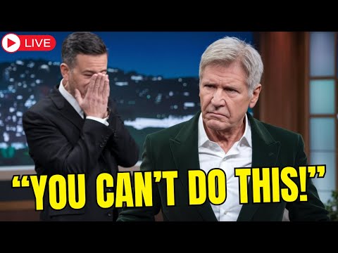 Jimmy Kimmel Gets FIERY After Harrison Ford Storms OFF Show!