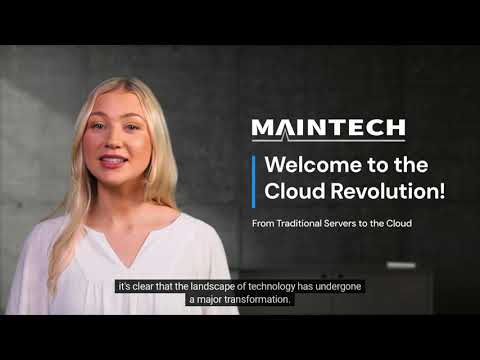 The Cloud Revolution: Benefits of MainTech's Managed Cloud Solutions