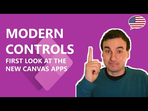[PowerApps] MODERN CONTROLS - first look at the NEW Canvas Apps controls