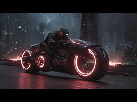 Tron Gridfall: The Last Drive | Dark Synthwave Mix