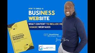 How to Build a Business Website what content to include on 6 basic webpages