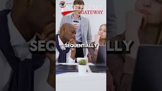 How does a linear task flow differ from a parallel task flow?