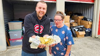 3 Cheap Storage Units = Instant $10,000+ Gold and Cash Jackpot!