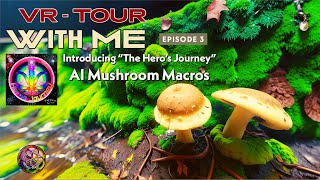 Blockade Labs Skybox AI Mushroom Macros & The Hero's Journey | VR Tour With ME