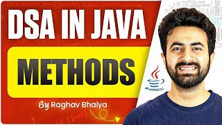 DSA In Java | Methods | Java in One Shot | Methods in Java | Java Course