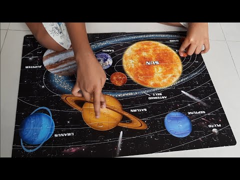 Jigsaw Puzzle Solar System
