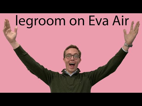 The legroom on EVA Air is amazing - VLOG45