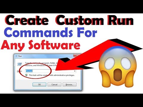 Create Own Run Commands for any Softwares in Seconds | Creat Custom run commands | Brijk Technicals