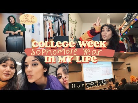 College Week in My Life at UC Santa Cruz (ft strikes and a pandemic)