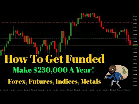 Make $250,000 A Year! | How To Get A Funded Account | Step By Step Video!