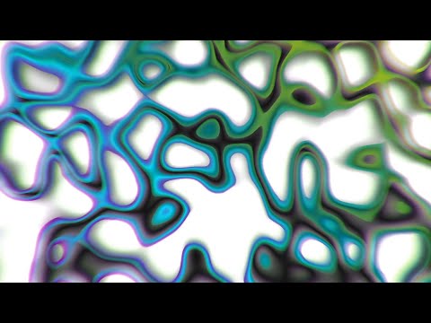 Abstract Blue and Green Lava  Background || 1 Hour Looped HD