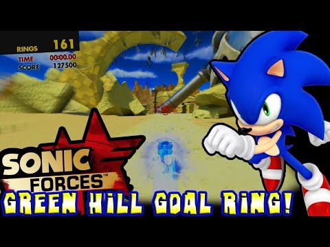 Sonic Forces Demo l Making it to Modern Sonic's Goal Before Time Runs Out!