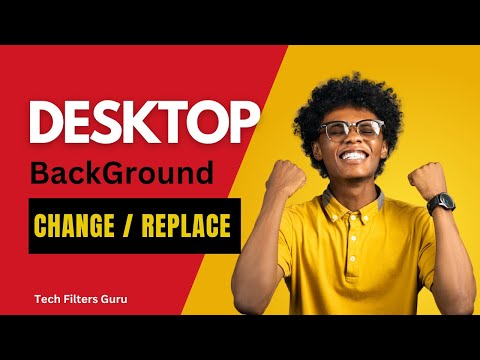 How to Change Desktop Background #desktop #desktopbackground  #techfiltersguru