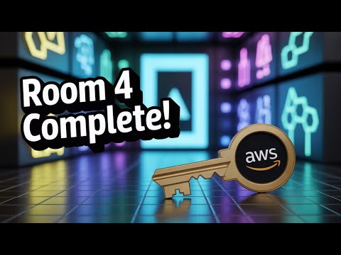 Finished Escape  Room 4 AWS AI Practitioner skillbuilder gamified exam prep