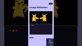 Image reflection in css #codeinvent