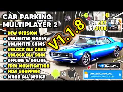 NEW UPDATE ! Car Parking Multiplayer 2 V 1.1.8 Mod Apk Terbaru - Mod Unlimited & No Password