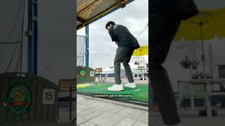 The Docks is Toronto's spot for golf practice and volleyball with friends!