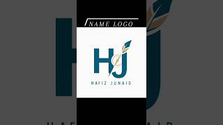 Logo for #name |Hafiz Junaid If anyone wants a logo of his Name type in the comments box.#logo #hjf