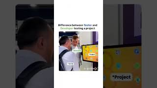 😂 The Developer vs Tester #developermemes #codingmemes #funny #tester #comedy