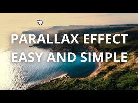 PARALLAX EFFECT EASY & SIMPLE - ASMR PROGRAMMING - NO TALKING