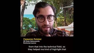 Learner Spotlight: Cameron Painter's Cybersecurity Bootcamp Experience