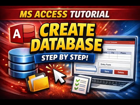 BASIC MS ACCESS FOR CLASS 8