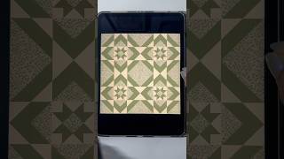 How to Create Seamless Quilt Pattern in Procreate