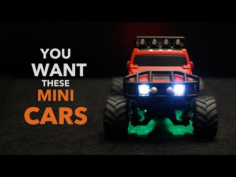 RC Mini Cars Jump & Drift on LEGO Track