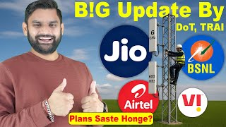📡 Jio, Airtel & Vi’s Big Request to DoT & TRAI Before Next Spectrum Auction!