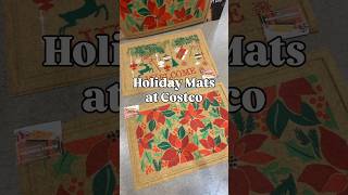 New Beautiful Holiday Mats at Costco!! #costco #costcofinds #costconew #costcodeals