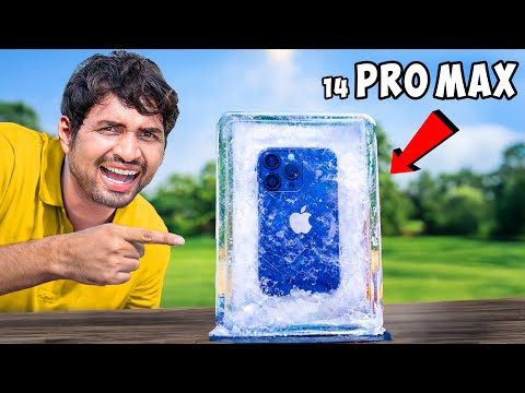 iPhone 14 Pro Max vs Ice - Real Experiment ❄️📱|| MR INDIAN HACKER