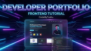 Professional Developer Portfolio 💼 Modern & Interactive CV Website | CodeByTushu