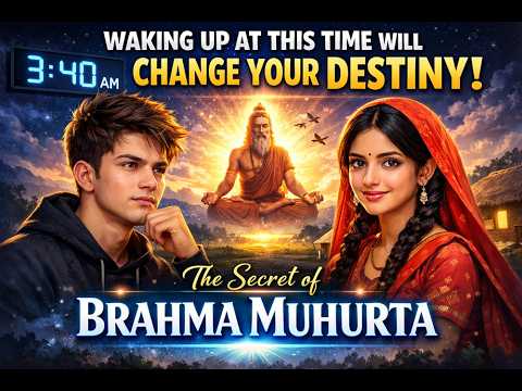 3:40 AM | Waking up at this time will change your destiny step by step| The Secret of Brahma Muhurta