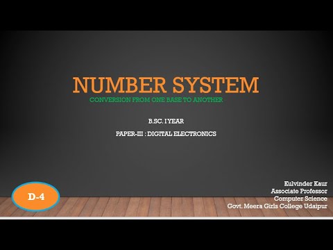 Number System Conversion