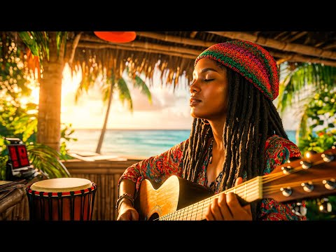 🏝️ Caribbean Roots Chill | Relaxing Vibes by the Sea | Tropical Roots Flow