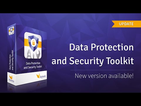 Data Protection and Security Toolkit Version 3.0.0 latest App Updates